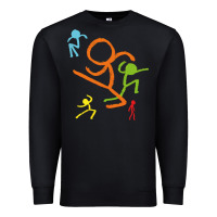 Black alan becker gaming gift Premium Sweatshirt - ArtMosaic