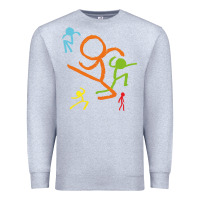 Heather Grey alan becker gaming gift Premium Sweatshirt - ArtMosaic