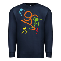 Navy alan becker gaming gift Premium Sweatshirt - ArtMosaic