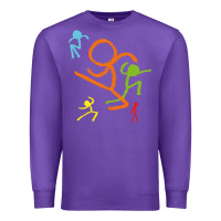 Purple alan becker gaming gift Premium Sweatshirt - ArtMosaic