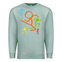 Seafoam alan becker gaming gift Premium Sweatshirt - ArtMosaic