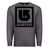 Charcoal Heather burton Premium Sweatshirt - ArtMosaic