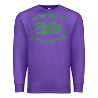Purple philly no one likes us and we don't care green text tank top Premium Sweatshirt - ArtMosaic
