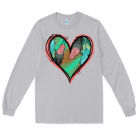 Moon Dust Feather Heart Long Sleeve Tee - Jasminsmagicworld