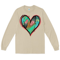 Mushroom Feather Heart Long Sleeve Tee - Jasminsmagicworld