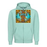 Western Faith Cross Butterfly Zipper Hoodie | Teevron