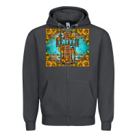 Smoke Western Faith Cross Butterfly Zipper Hoodie - LillyAllenDesigns
