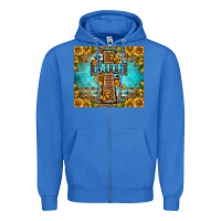 True Royal Western Faith Cross Butterfly Zipper Hoodie - LillyAllenDesigns