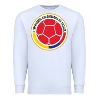 White colombia Premium Sweatshirt - ArtMosaic