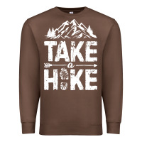 Chestnut take hike Premium Sweatshirt - ArtMosaic