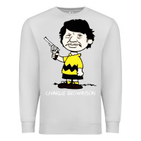 Dove Grey charlie brownson Premium Sweatshirt - ArtMosaic