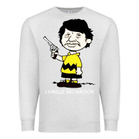 Oatmeal Heather charlie brownson Premium Sweatshirt - ArtMosaic