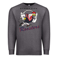 Charcoal Heather roosters-sydney city Classic Premium Sweatshirt - ArtMosaic
