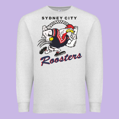 Roosters-sydney City Classic Premium Sweatshirt Designed By Artmosaic