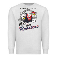 Oatmeal Heather roosters-sydney city Classic Premium Sweatshirt - ArtMosaic