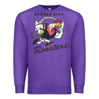 Purple roosters-sydney city Classic Premium Sweatshirt - ArtMosaic