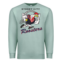 Seafoam roosters-sydney city Classic Premium Sweatshirt - ArtMosaic