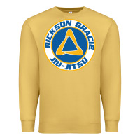 Antique Gold rickson gracie jiu jitsu Premium Sweatshirt - ArtMosaic