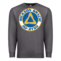 Charcoal Heather rickson gracie jiu jitsu Premium Sweatshirt - ArtMosaic