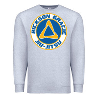 Heather Grey rickson gracie jiu jitsu Premium Sweatshirt - ArtMosaic