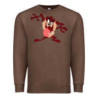 Chestnut tasmanian devil cartoon character Premium Sweatshirt - ArtMosaic