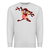 Dove Grey tasmanian devil cartoon character Premium Sweatshirt - ArtMosaic