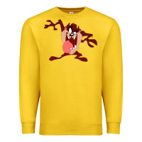 Lemon tasmanian devil cartoon character Premium Sweatshirt - ArtMosaic