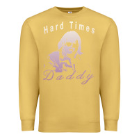 Antique Gold Hard Times Daddy Premium Sweatshirt - trangStudio