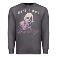 Charcoal Heather Hard Times Daddy Premium Sweatshirt - trangStudio