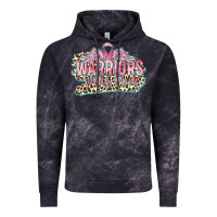 Cloud Black warriors wear pink breast cancer Vintage Hoodie - CowGirlArtShop