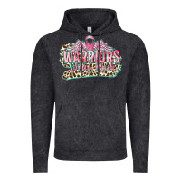 Vintage Black warriors wear pink breast cancer Vintage Hoodie - CowGirlArtShop