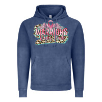 Vintage Denim warriors wear pink breast cancer Vintage Hoodie - CowGirlArtShop