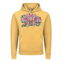 Vintage Mustard warriors wear pink breast cancer Vintage Hoodie - CowGirlArtShop