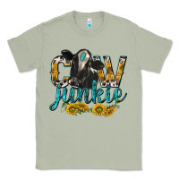 Matcha Cow Junkie with Cow Classic Tee - texasbilliewilder