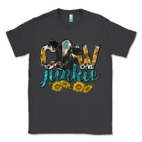 Smoke Cow Junkie with Cow Classic Tee - texasbilliewilder