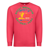 Cardinal womens rocky mountain national park hiking travel souvenir novelty v n Premium Sweatshirt - trangStudio