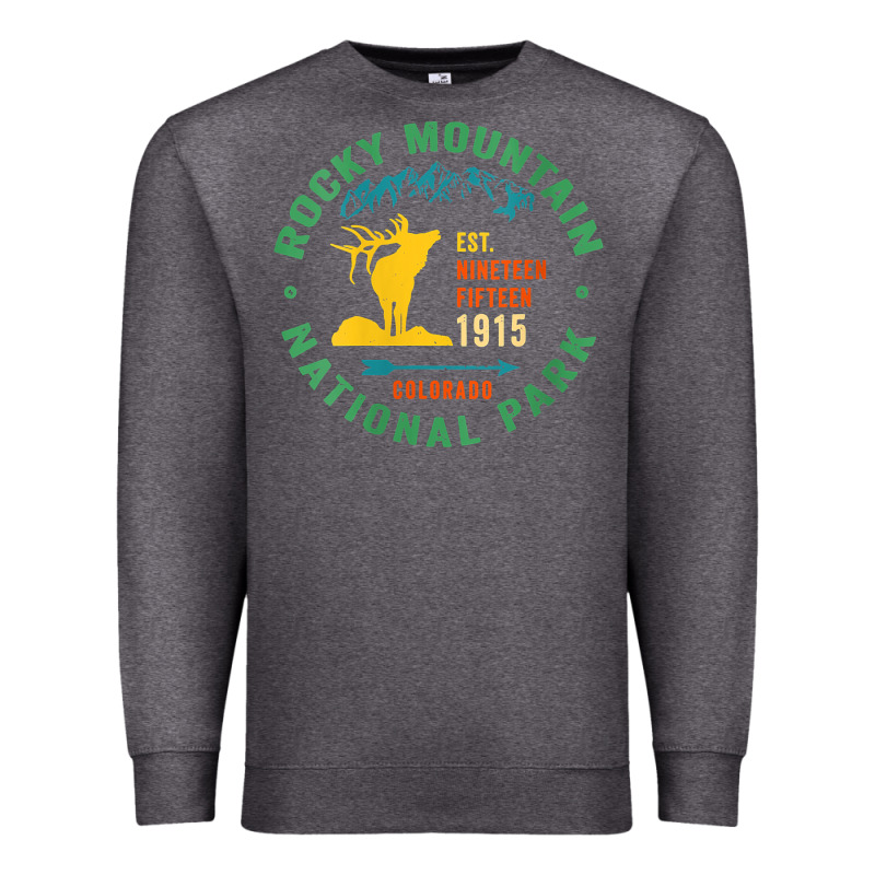 Womens Rocky Mountain National Park Hiking Travel Souvenir Novelty V N Premium Sweatshirt by trangStudio | Teevron