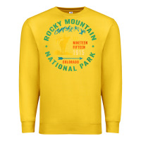 Lemon womens rocky mountain national park hiking travel souvenir novelty v n Premium Sweatshirt - trangStudio