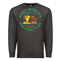 Smoke womens rocky mountain national park hiking travel souvenir novelty v n Premium Sweatshirt - trangStudio