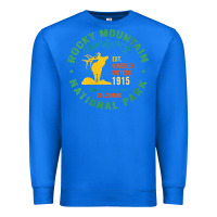 True Royal womens rocky mountain national park hiking travel souvenir novelty v n Premium Sweatshirt - trangStudio
