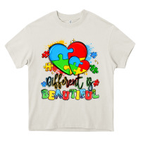 Cream different is beautiful Heavy Core Tee - Artiststas
