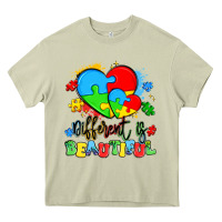 Mossy different is beautiful Heavy Core Tee - Artiststas