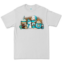 Dove Grey winter snowman coffee cups Premium Tee - Jasminsmagicworld