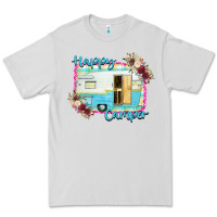 Dove Grey Happy Camper Premium Tee - Bettercallsaul