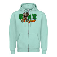 Rawr Dinosaur Zipper Hoodie | Teevron