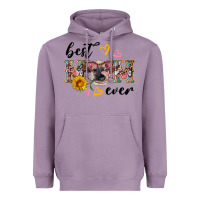 Lavender best mom ever with cow Heavyweight Hoodie - Artiststas