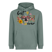 Sage best mom ever with cow Heavyweight Hoodie - Artiststas