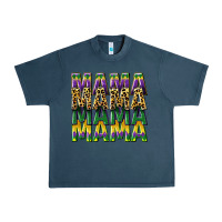 Midnight Navy mama mardi gras Urban Heavy Tee - CowGirlArtShop