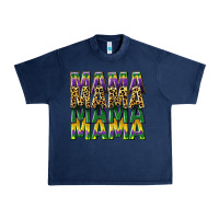 Navy mama mardi gras Urban Heavy Tee - CowGirlArtShop