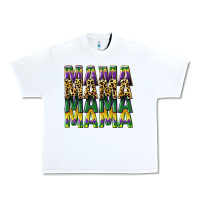 White mama mardi gras Urban Heavy Tee - CowGirlArtShop